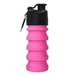 500 Ml Sammenfoldelig Vandflaske - Pink